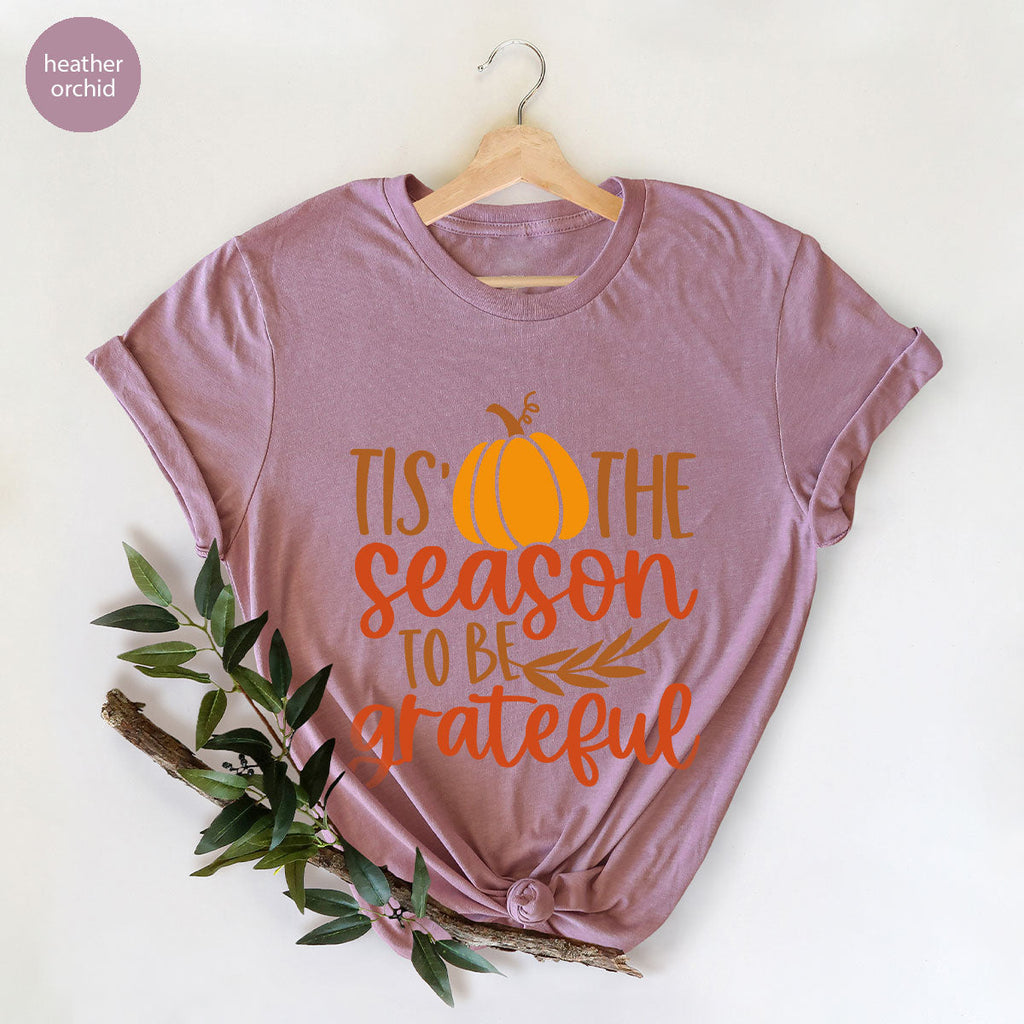 Fall T-Shirt, Autumn Crewneck Sweatshirt, Thanksgiving product image 147