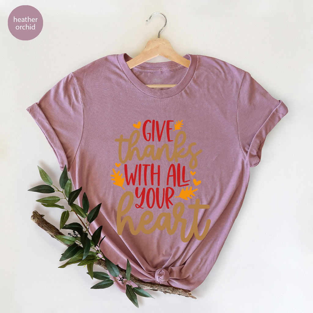 Cute Fall Clothing, Thanksgiving T-Shirt, Gift for Her product image 45