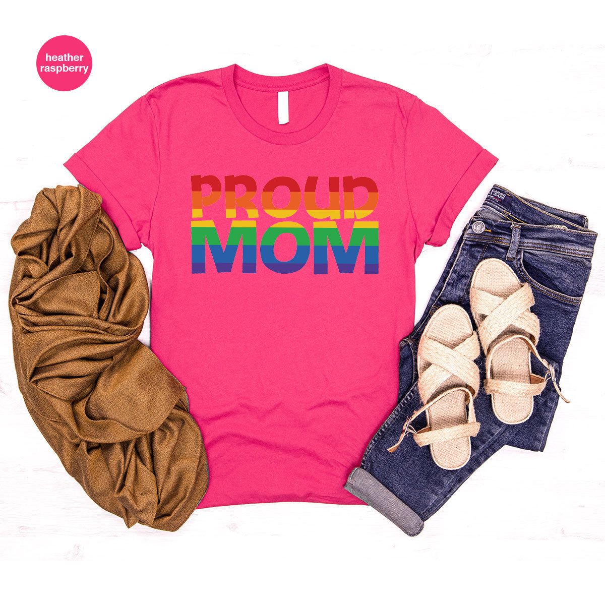 Proud Mom Shirt, LGBT T-Shirt, Tee product image 82