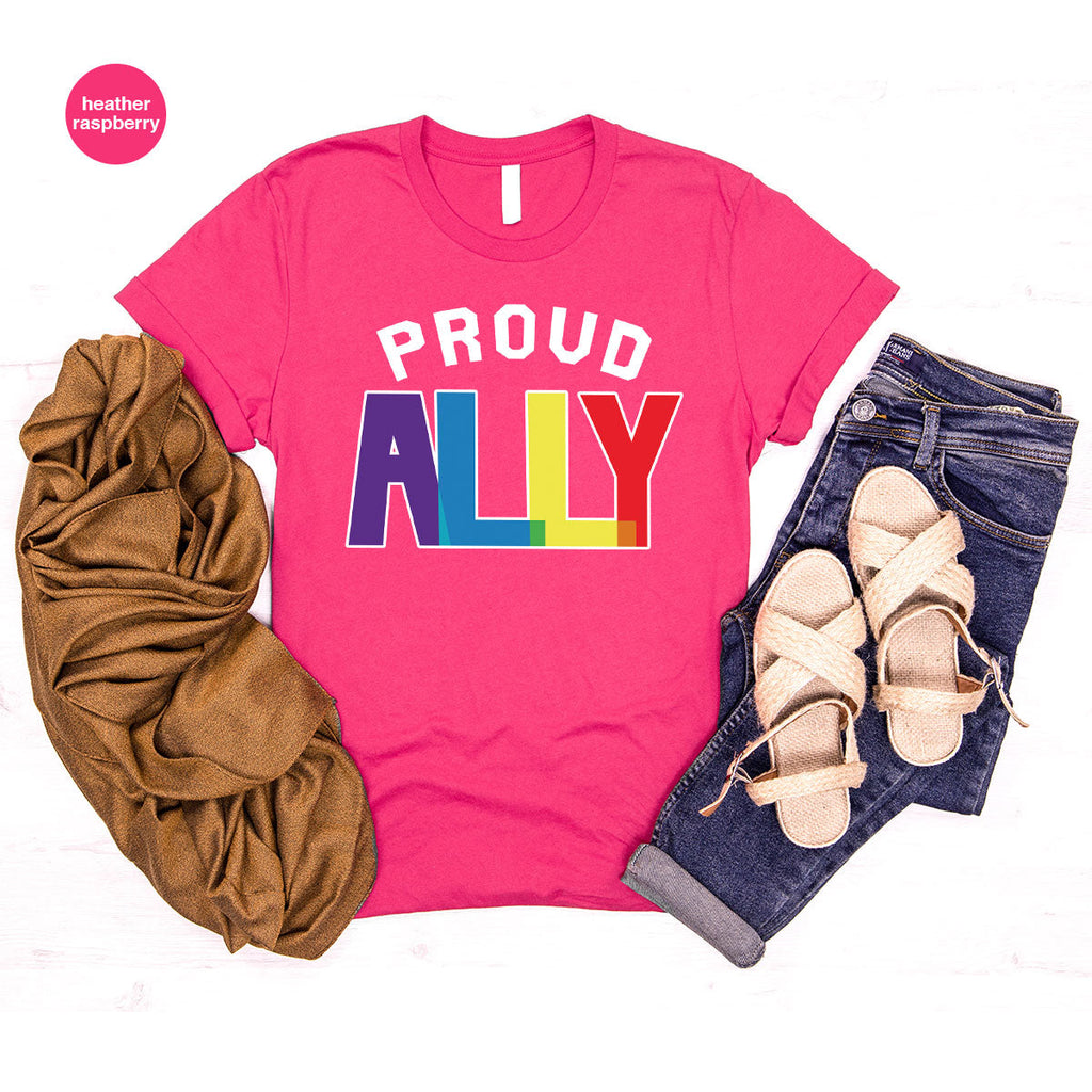 Proud Ally Shirt, LGBT T-Shirt, Tee product image 81