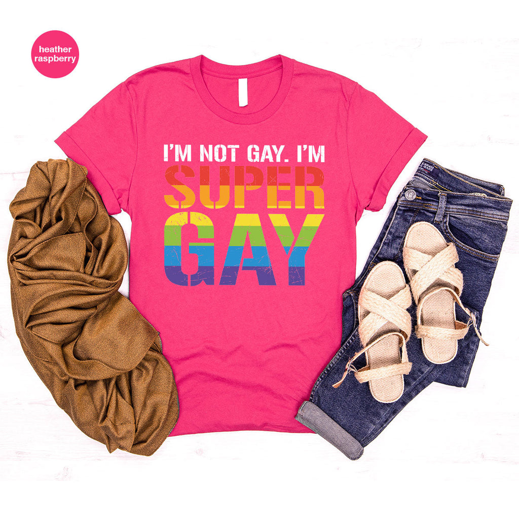 Super Gay Shirt, LGBT Power T-Shirt, Tee product image 75