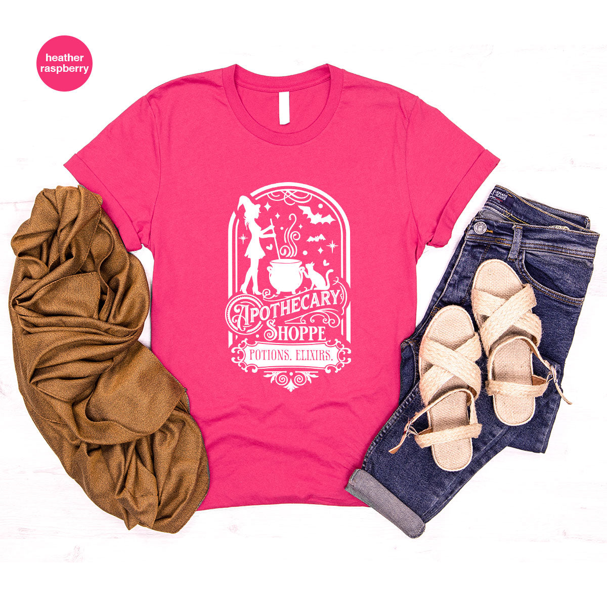 Funny Witch Shirt, Halloween Party Tshirt, Apothecary product image 148