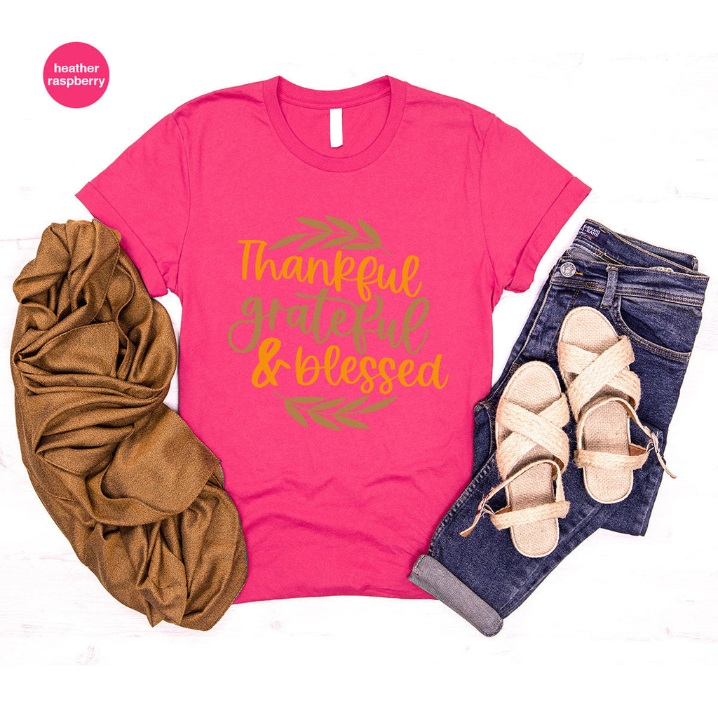Fall Tshirt, Autumn Clothing, Gift for Her, Happy product image 60