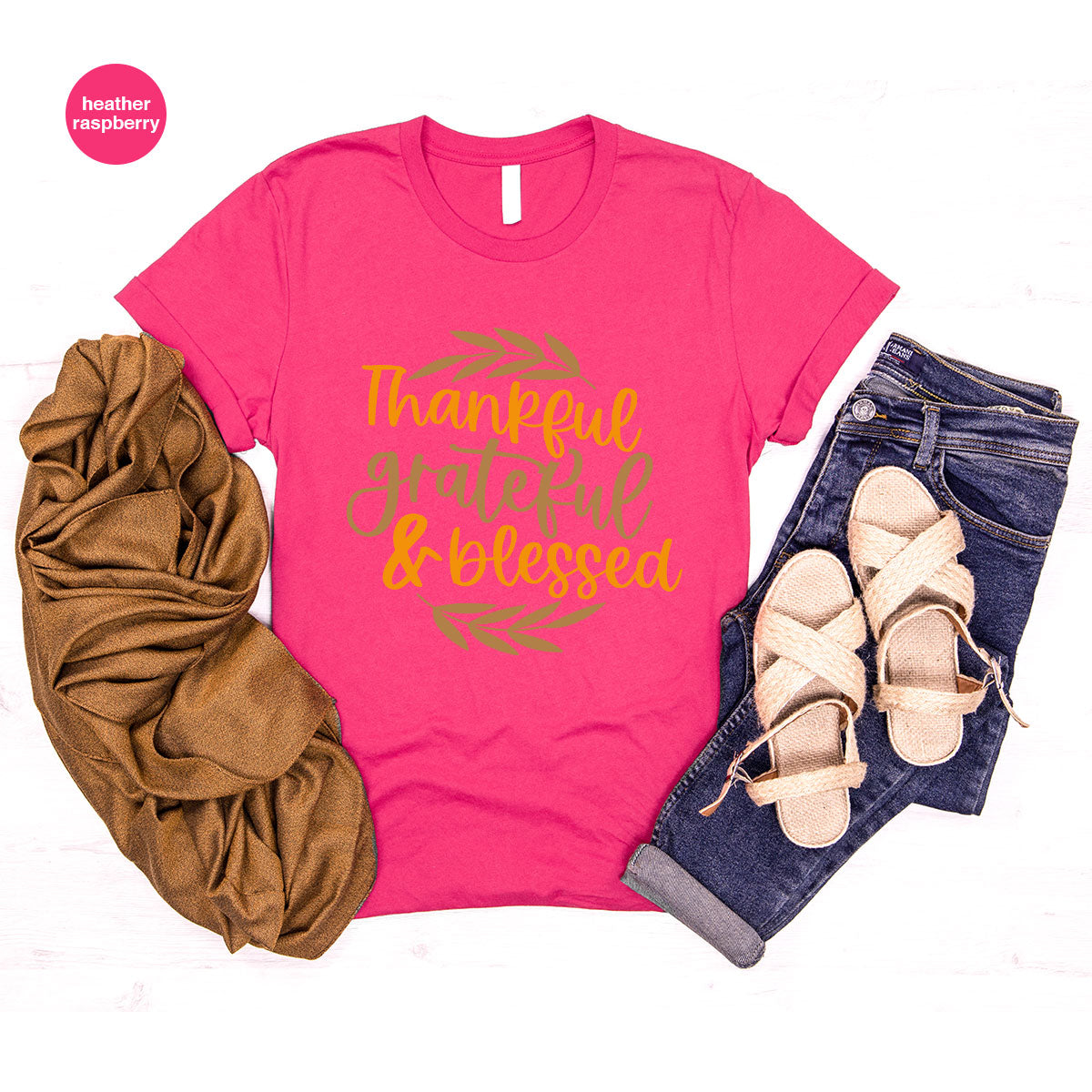 Fall Tshirt, Autumn Clothing, Gift for Her, Happy product image 60