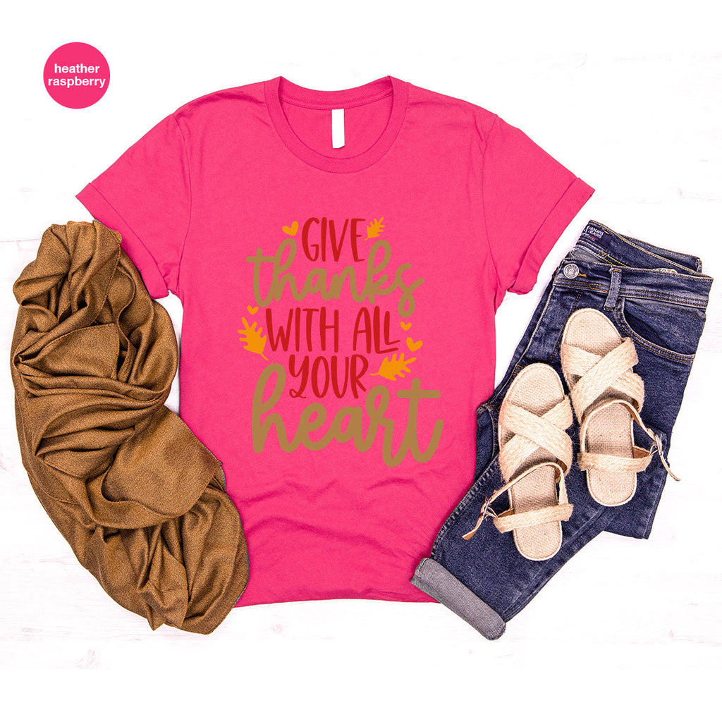 Cute Fall Clothing, Thanksgiving T-Shirt, Gift for Her product image 47
