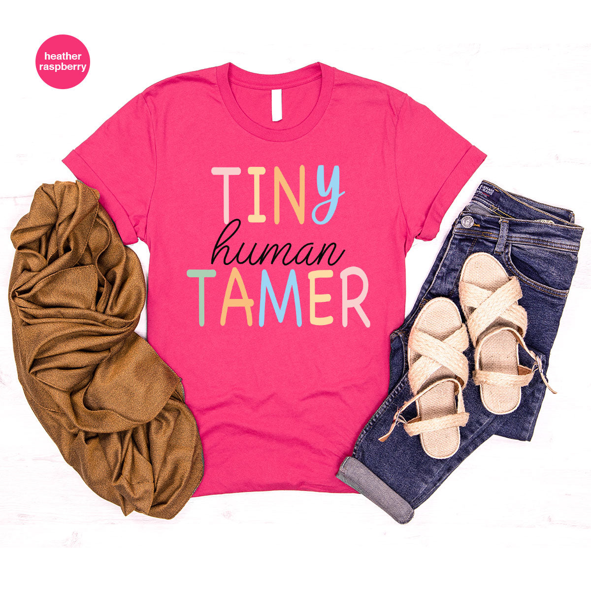 Teacher Shirt, Tiny Human Tamer, Kindergarten Preschool product image 14