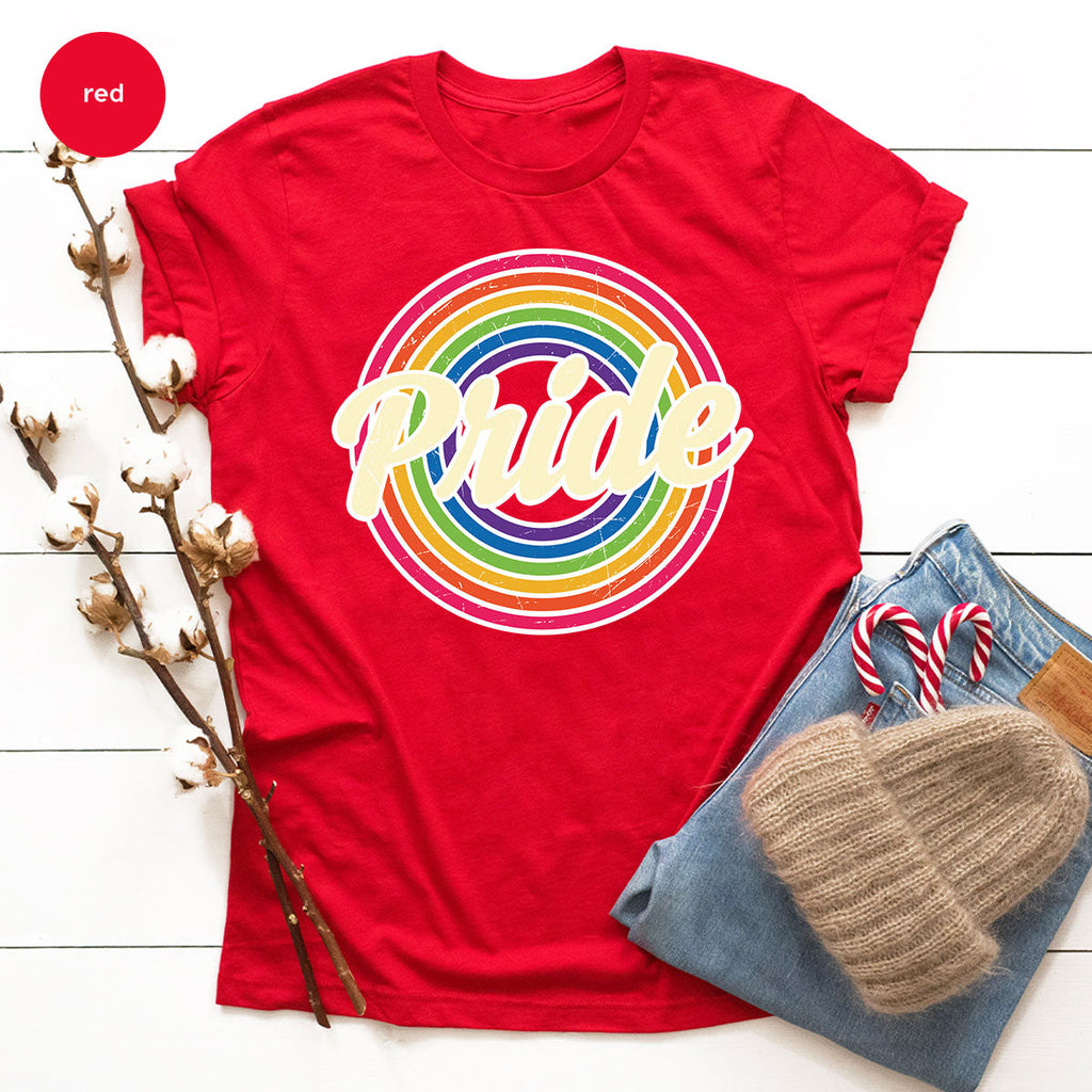 Pride Shirt, LGBT T-Shirt, Tee, Rainbow Graphic product image 79