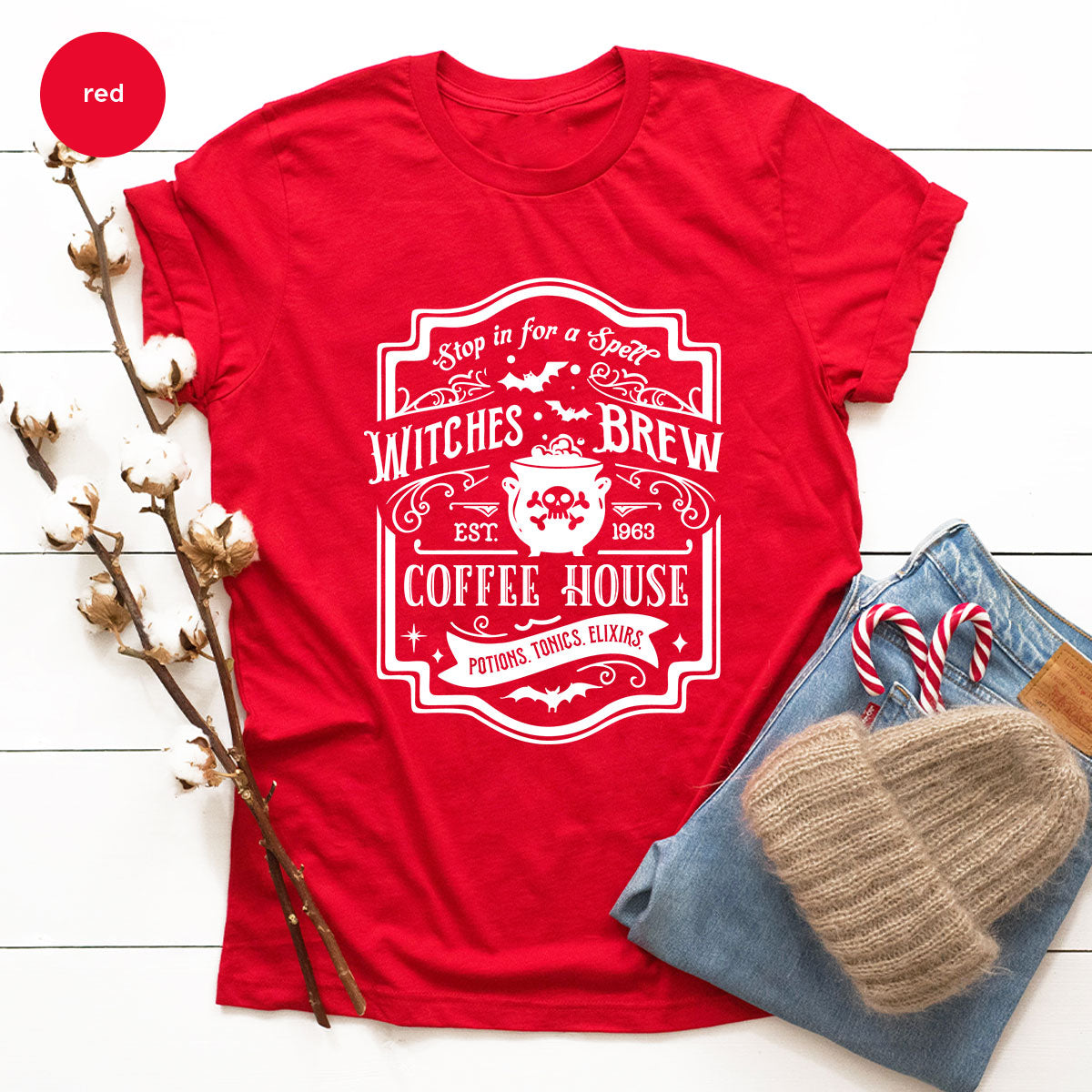 Halloween Shirt, Witchy Gifts, Spooky Season Tshirt, Spell product image 91