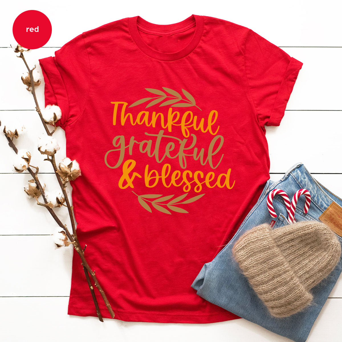 Fall Tshirt, Autumn Clothing, Gift for Her, Happy product image 61