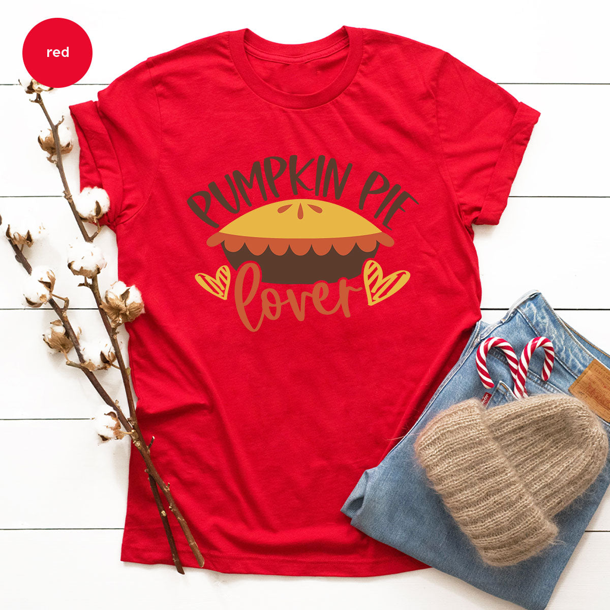 Kids Thanksgiving Shirts, Pumpkin Pie Graphic Tees, Gift product image 99