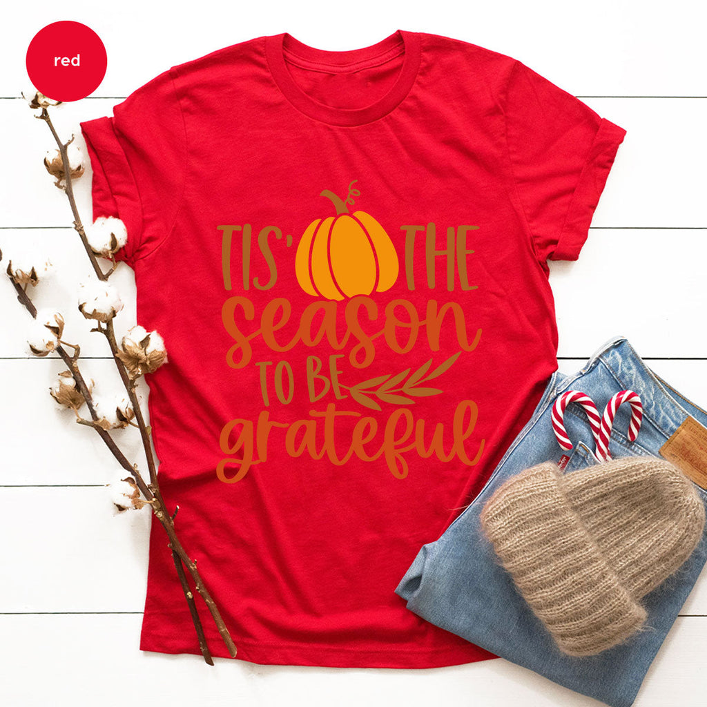 Fall T-Shirt, Autumn Crewneck Sweatshirt, Thanksgiving product image 150