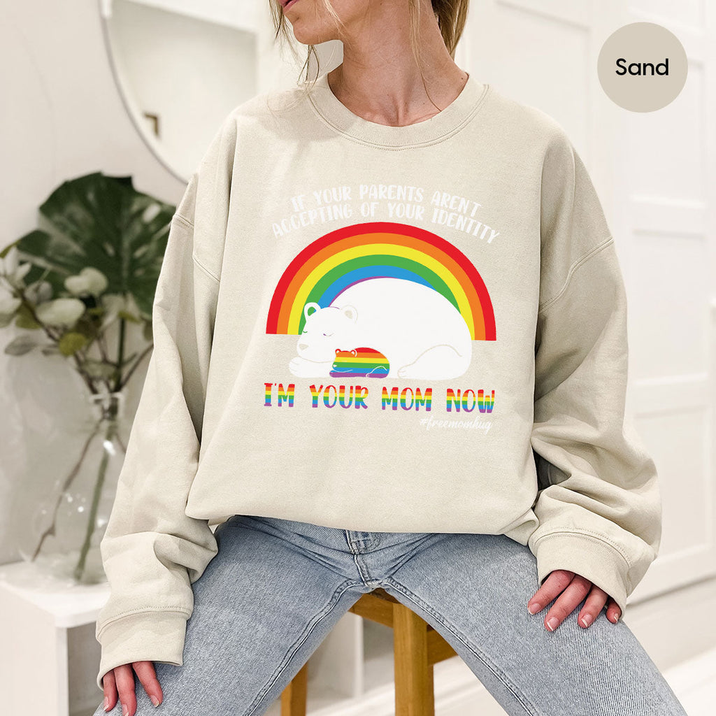 I'm Your Mom Now T-Shirt, Cute LGBT Glory Tee product image 85
