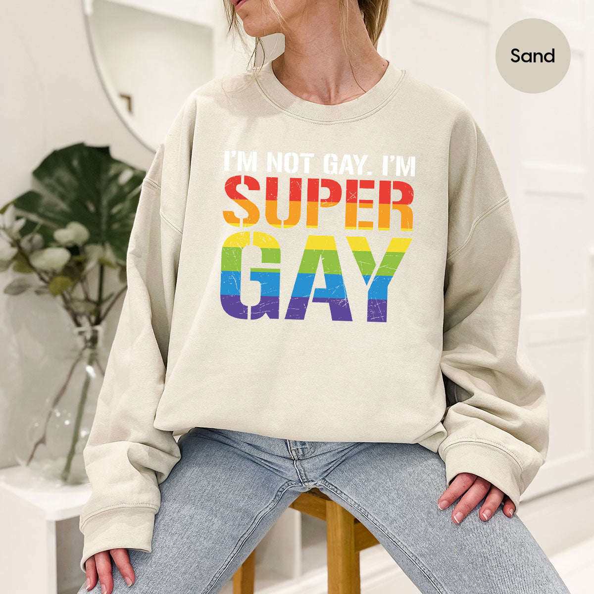 Super Gay Shirt, LGBT Power T-Shirt, Tee product image 79