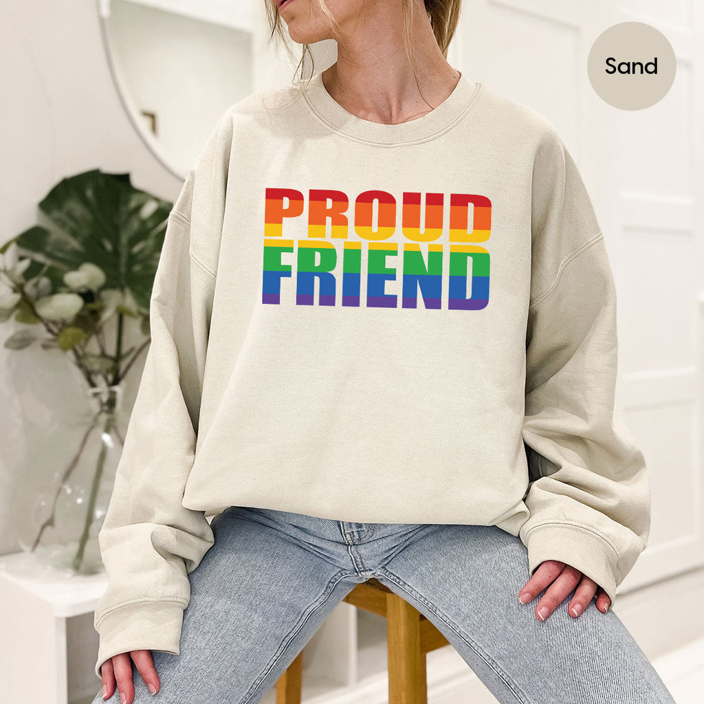 LGBT Friendship Shirt, Proud Friend T-Shirt, Gift Tee product image 83