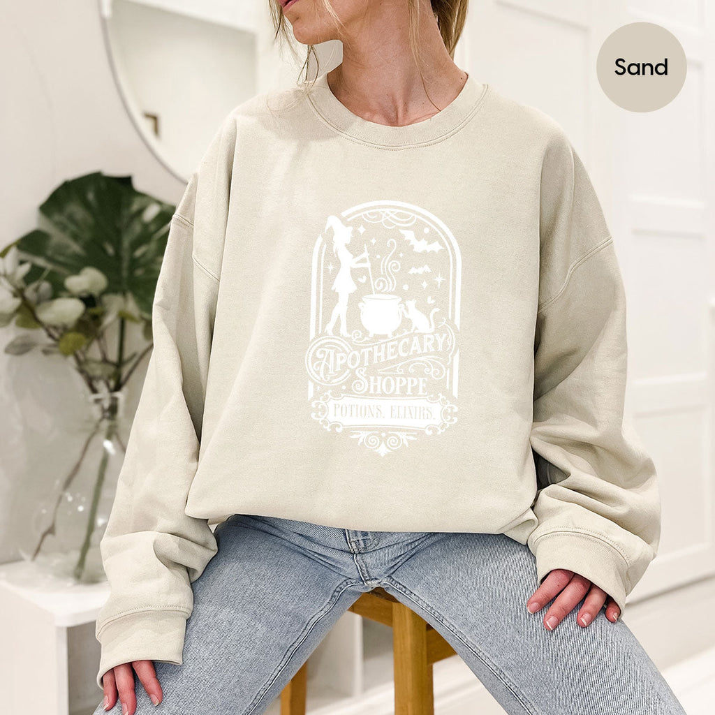 Funny Witch Shirt, Halloween Party Tshirt, Apothecary product image 152