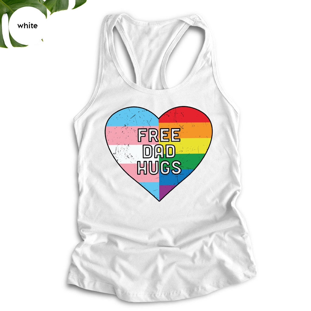 Free Dad Hugs Shirt, LGBT Pride T-Shirt product image 92
