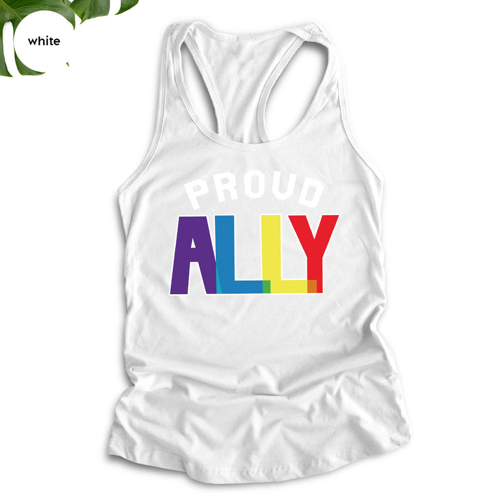 Proud Ally Shirt, LGBT T-Shirt, Tee product image 92