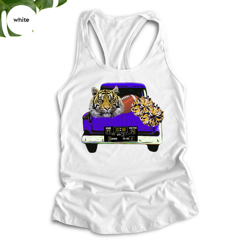 Football Truck Shirt, Tiger Graphic Tees, Mom TShirt, Gifts product image 114