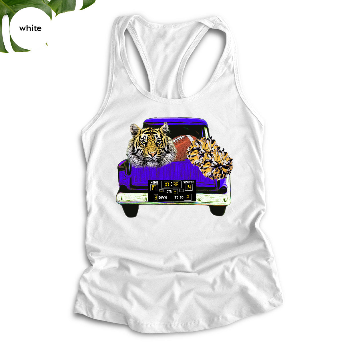 Football Truck Shirt, Tiger Graphic Tees, Mom TShirt, Gifts product image 114