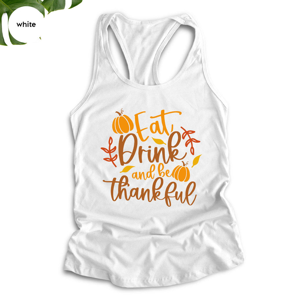 Cute Pumpkin T-Shirt, Fall Graphic Tees, Thankful Gifts product image 121