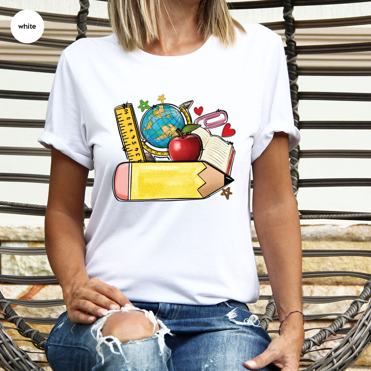 Funny Students Clothing, First Day of School Shirt, New product image 132