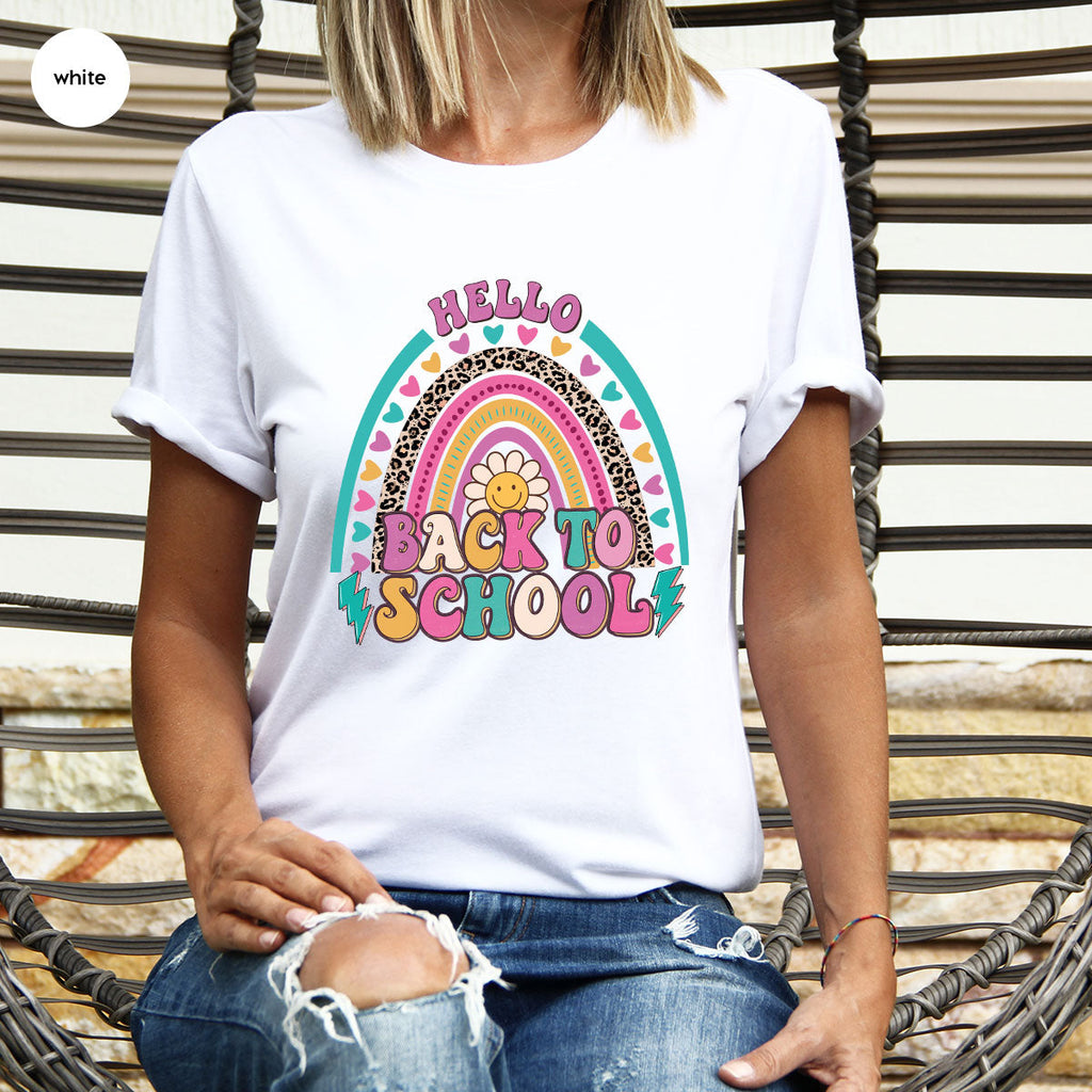 Inspirational Teacher Shirt, First Day Of School Clothing product image 28