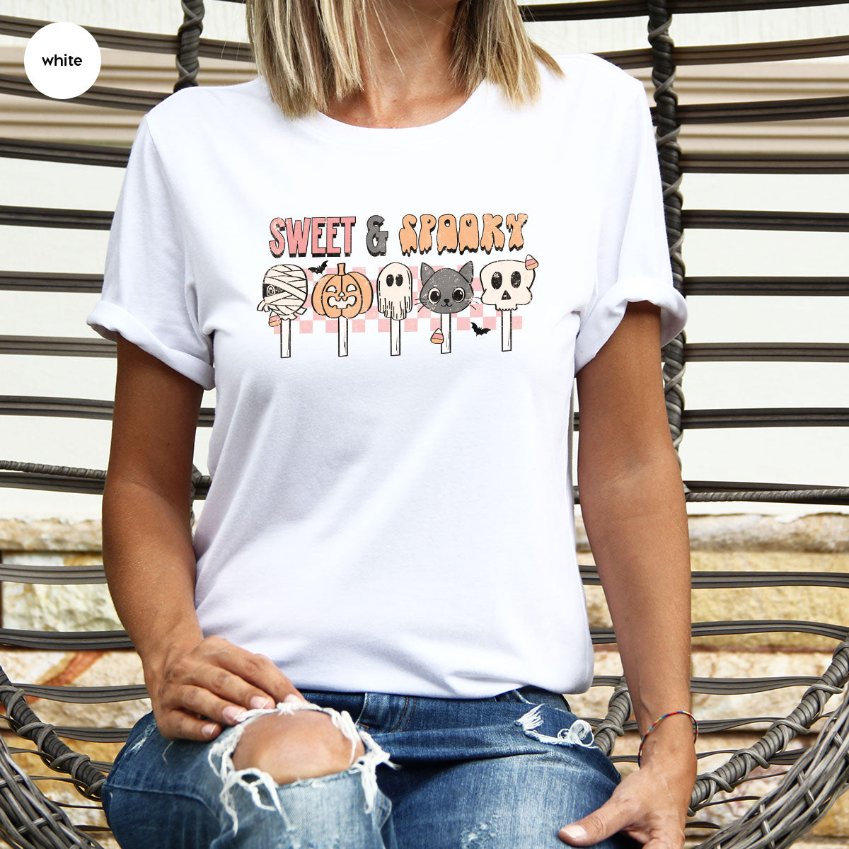 Retro Pumpkin T Shirt, Vintage Cat T-Shirt, Sweet Toddler product image 135