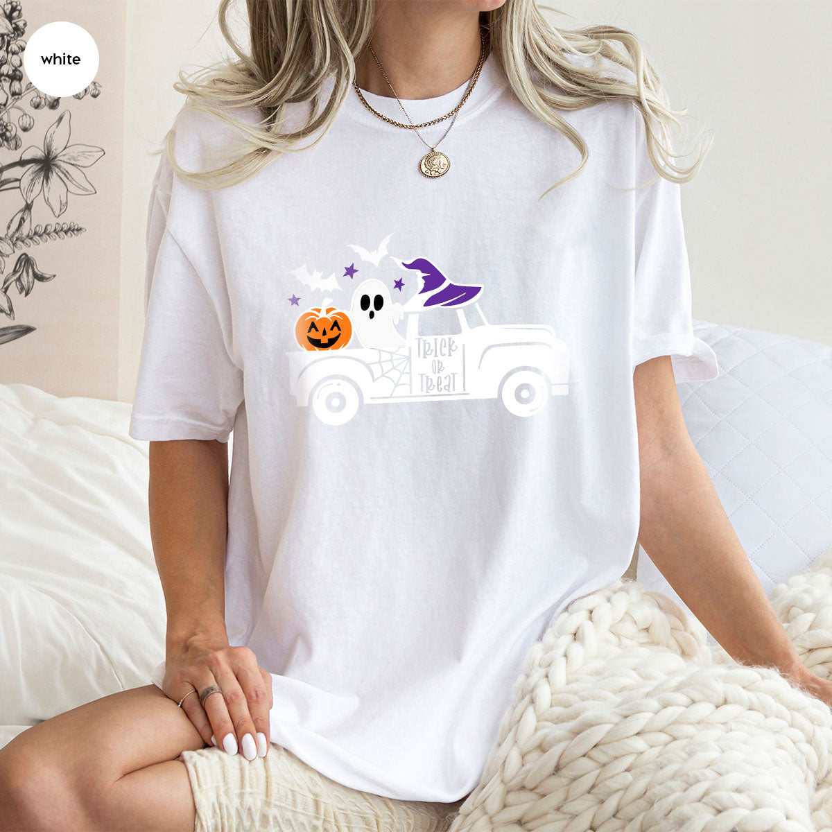 Halloween Sweatshirt, Gifts, Pumpkin Graphic Tees, Spooky product image 96