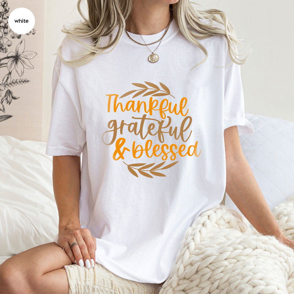 Fall Tshirt, Autumn Clothing, Gift for Her, Happy product image 68