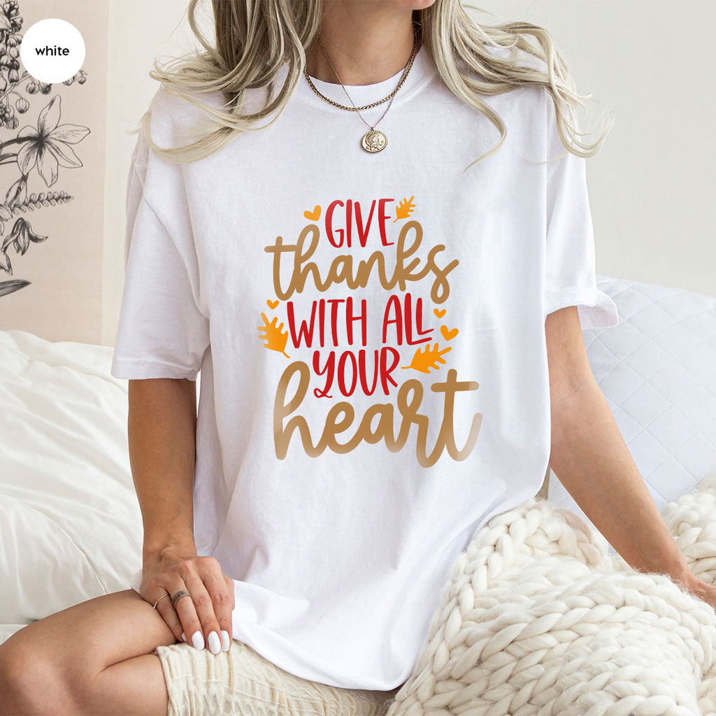 Cute Fall Clothing, Thanksgiving T-Shirt, Gift for Her product image 55