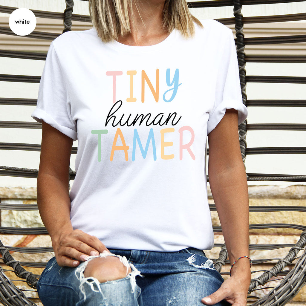 Teacher Shirt, Tiny Human Tamer, Kindergarten Preschool product image 24