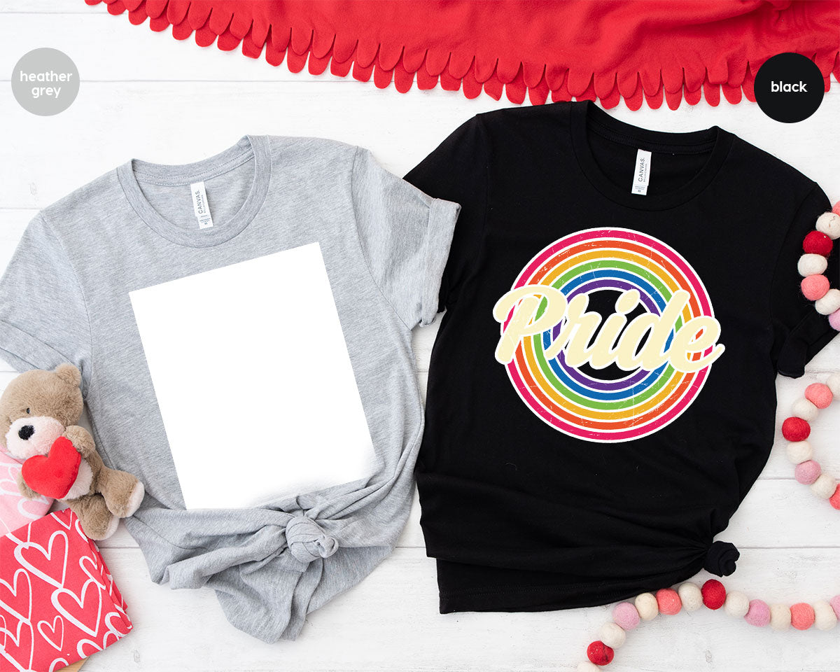 Pride Shirt, LGBT T-Shirt, Tee, Rainbow Graphic product image 61