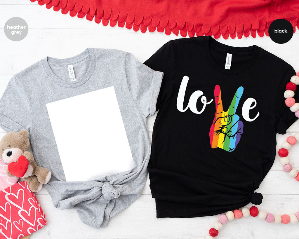 LGBT Love Shirt, Victory T-Shirt, Pride Tee, Glory product image 55