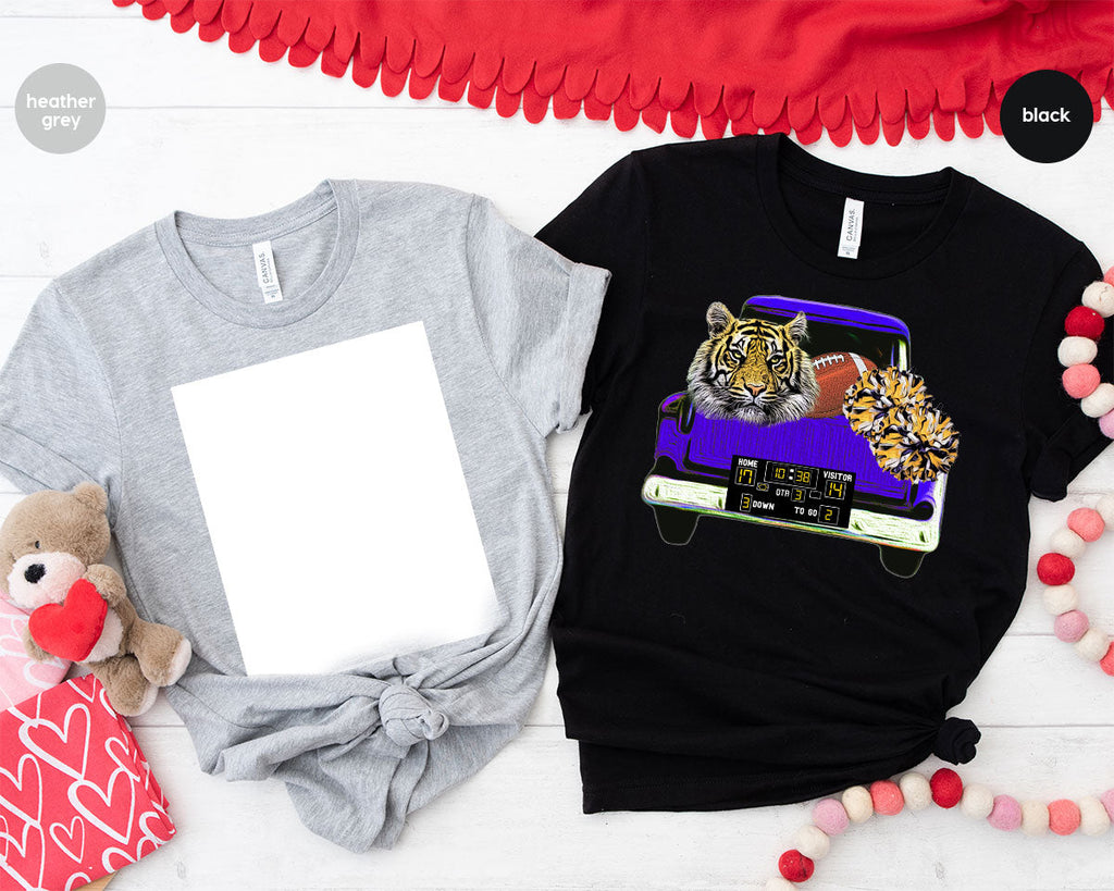 Football Truck Shirt, Tiger Graphic Tees, Mom TShirt, Gifts product image 87