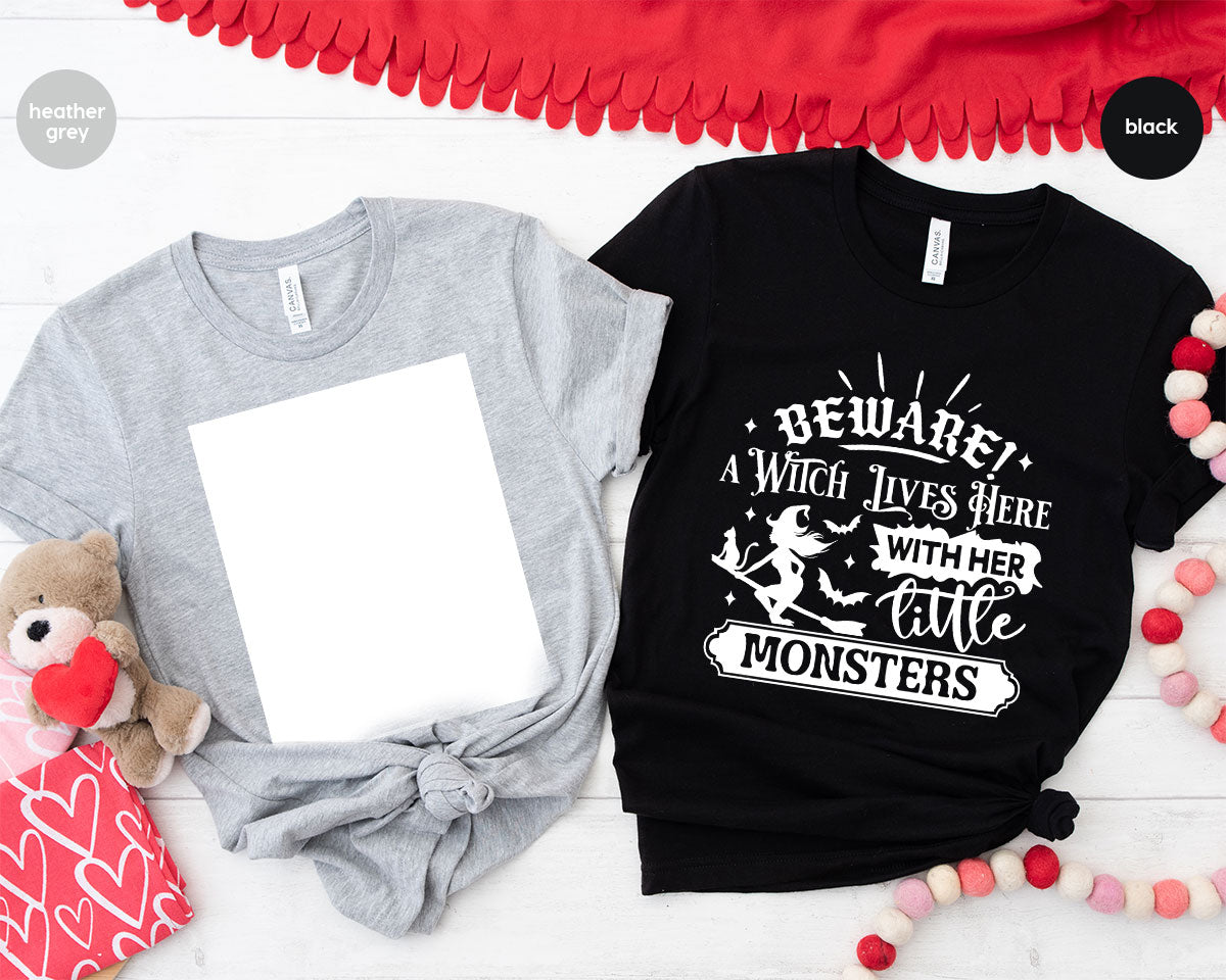 Funny Halloween Tshirts, Witch Shirt, Party Tshirt, Witchy product image 129