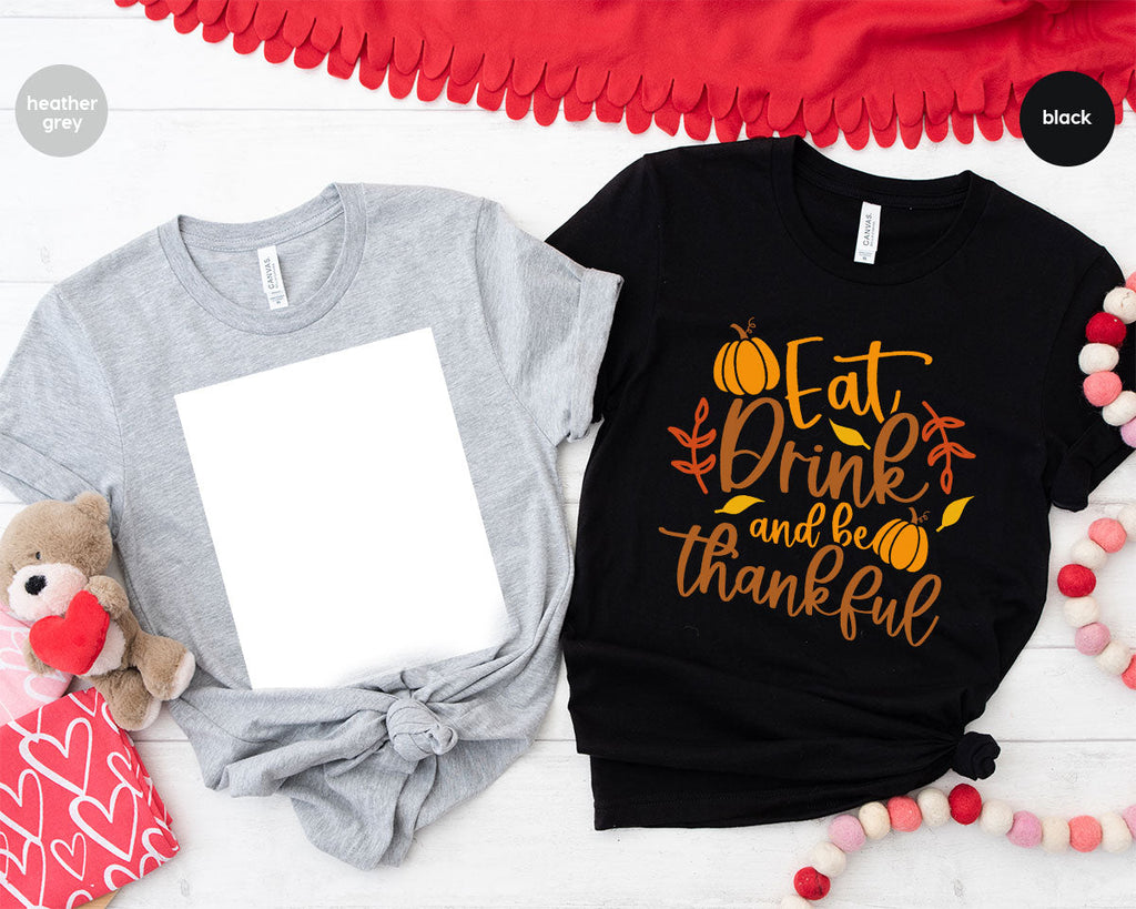 Cute Pumpkin T-Shirt, Fall Graphic Tees, Thankful Gifts product image 93