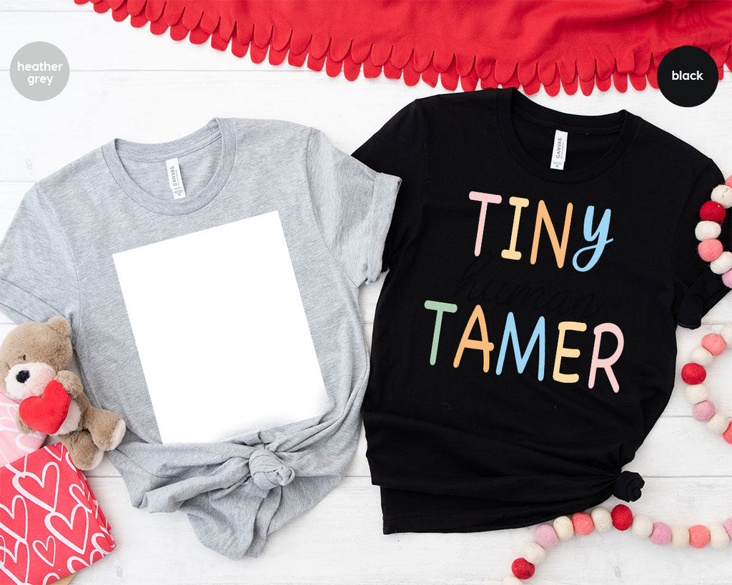 Teacher Shirt, Tiny Human Tamer, Kindergarten Preschool product image 143