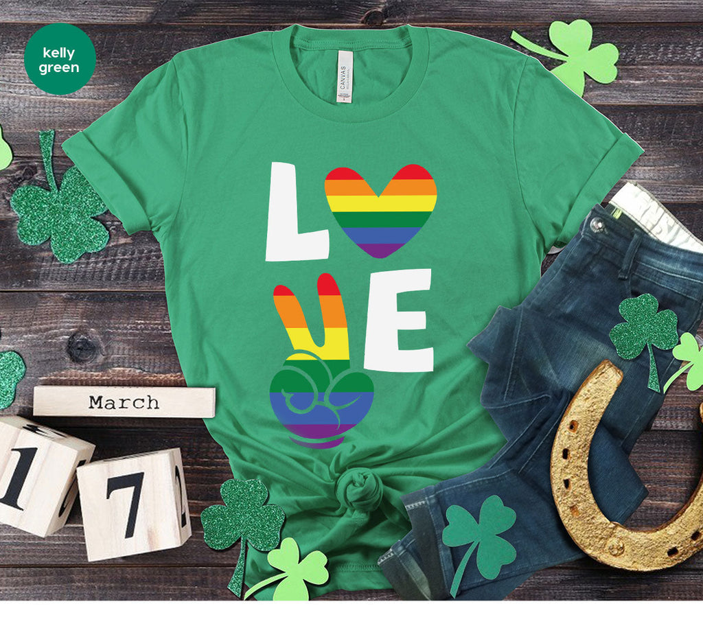 LGBT Love Shirt, Rainbow Glory T-Shirt, Pride Tee product image 87
