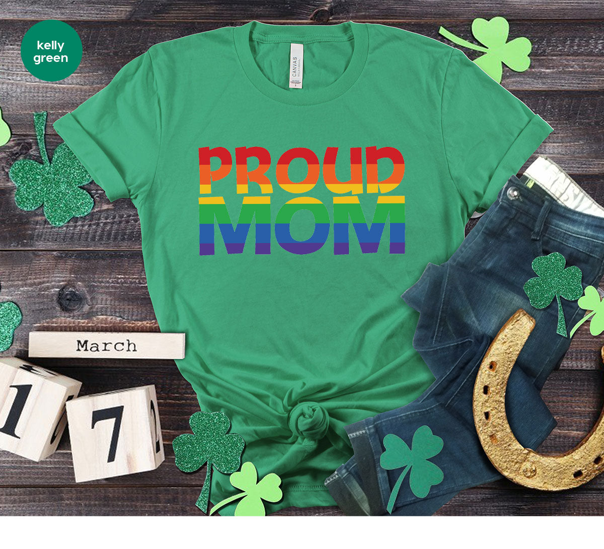 Proud Mom Shirt, LGBT T-Shirt, Tee product image 88