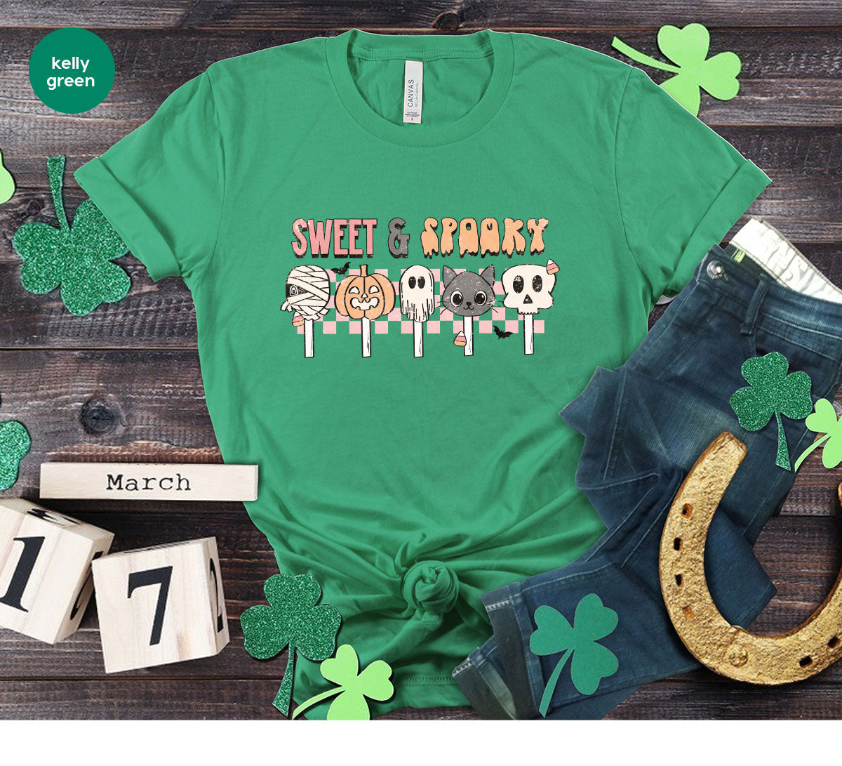 Retro Pumpkin T Shirt, Vintage Cat T-Shirt, Sweet Toddler product image 133