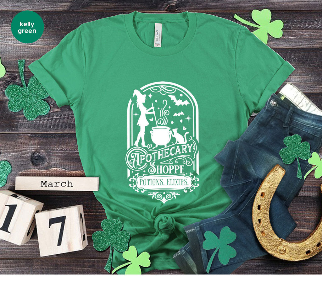 Funny Witch Shirt, Halloween Party Tshirt, Apothecary product image 154