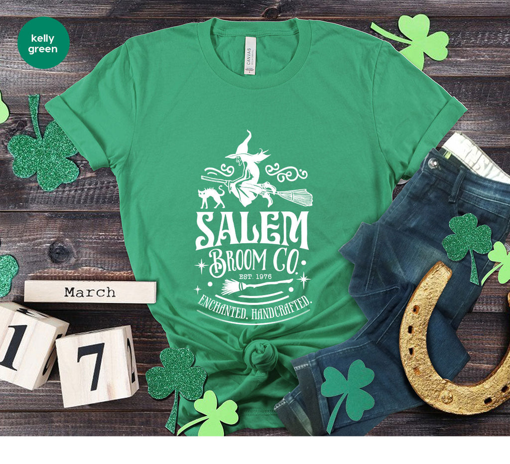 Halloween T-Shirt, Gifts, Salem Graphic Tees, Witchy Witch product image 69