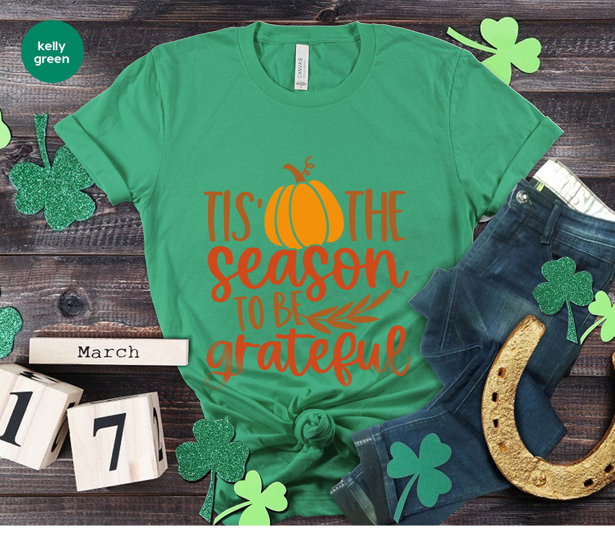 Fall T-Shirt, Autumn Crewneck Sweatshirt, Thanksgiving product image 155