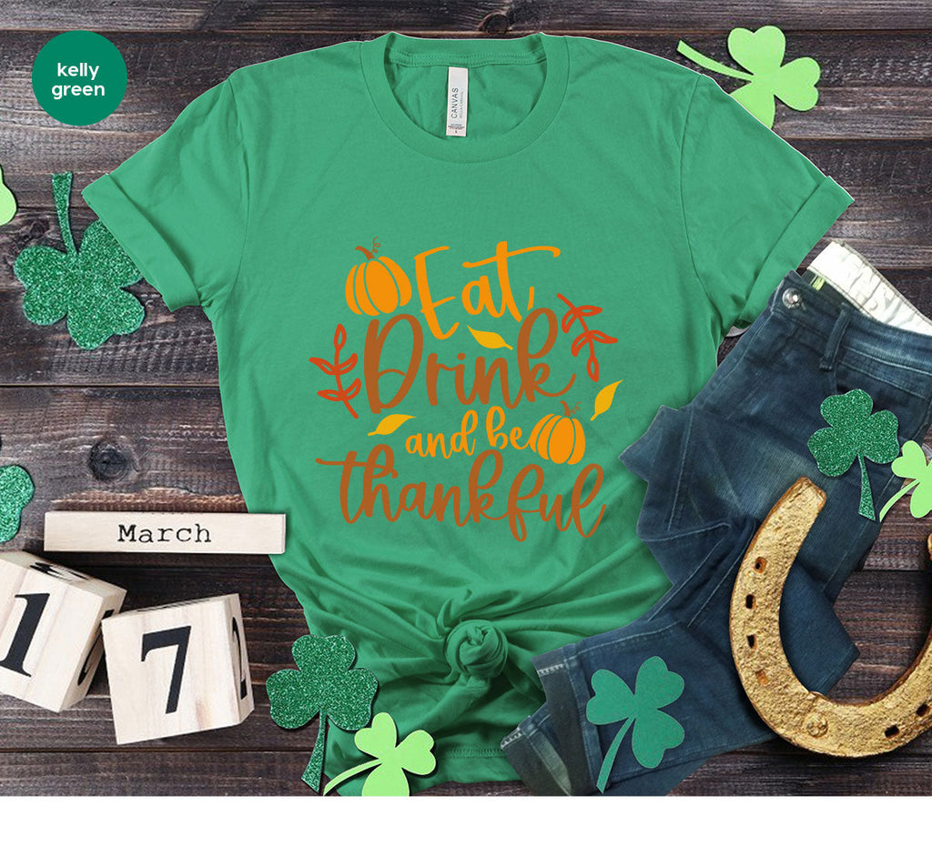 Cute Pumpkin T-Shirt, Fall Graphic Tees, Thankful Gifts product image 116