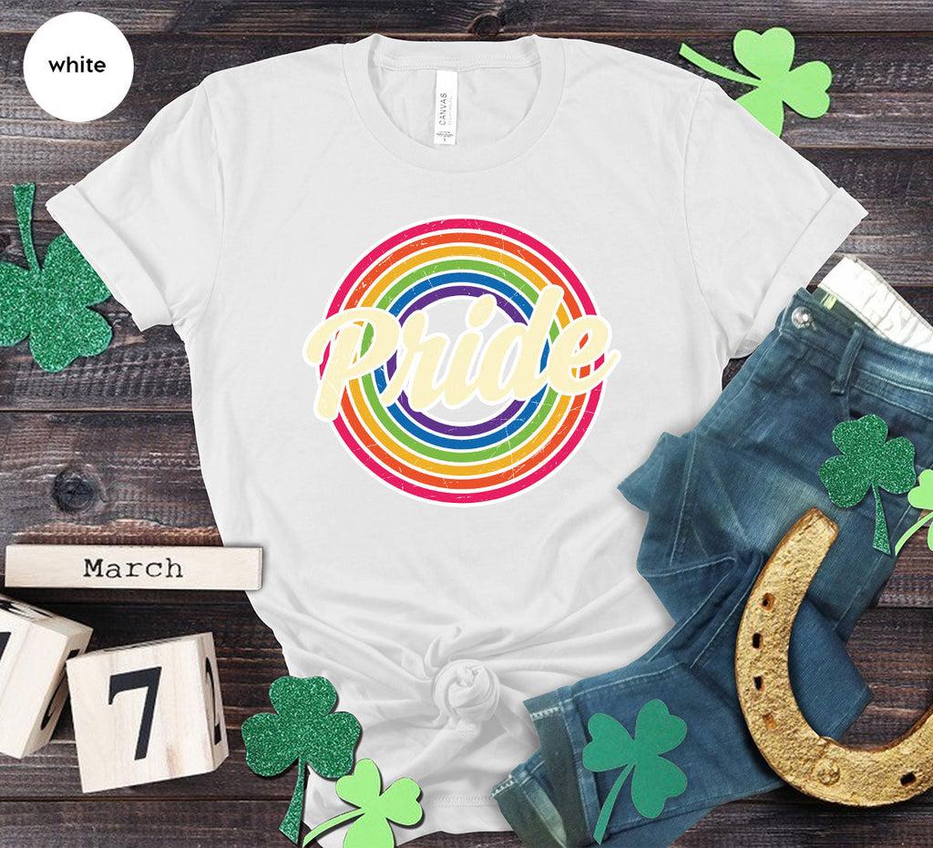 Pride Shirt, LGBT T-Shirt, Tee, Rainbow Graphic product image 85