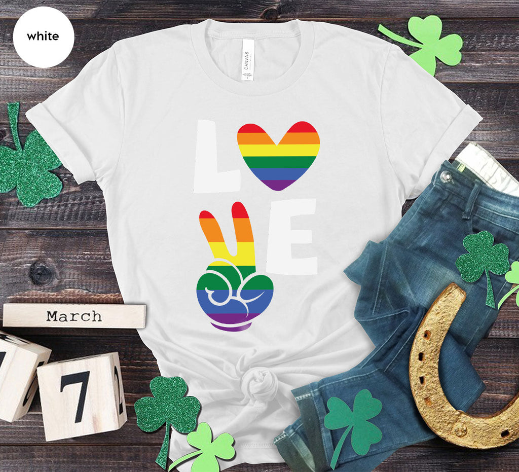 LGBT Love Shirt, Rainbow Glory T-Shirt, Pride Tee product image 88