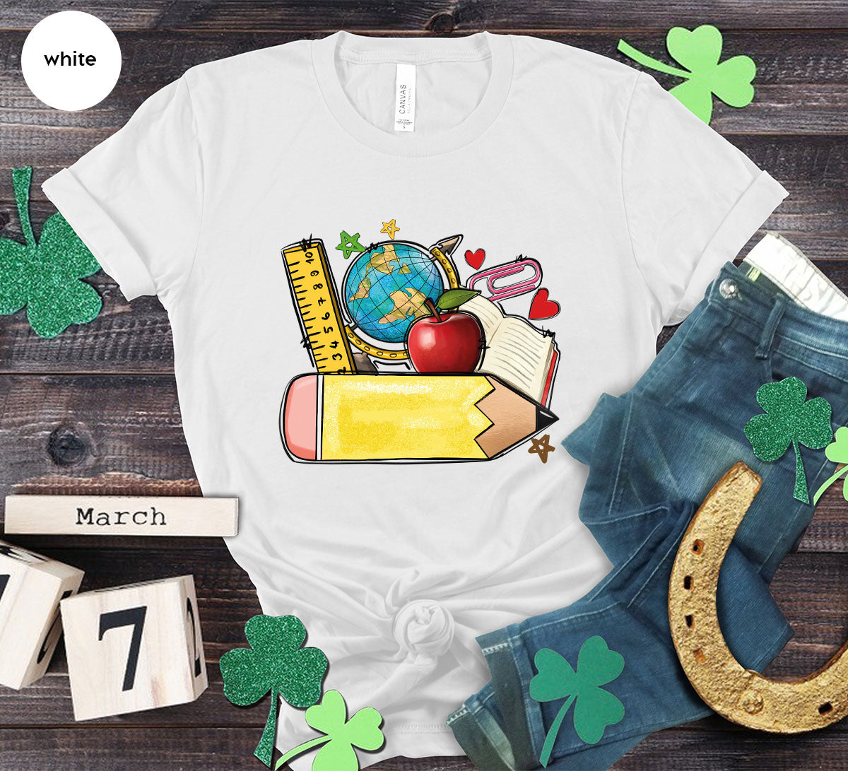 Funny Students Clothing, First Day of School Shirt, New product image 131