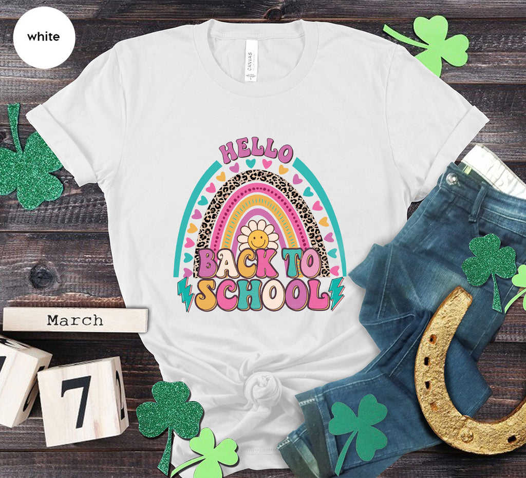 Inspirational Teacher Shirt, First Day Of School Clothing product image 27