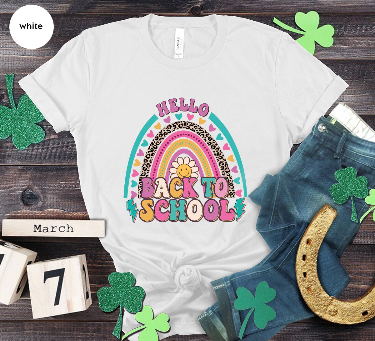 Inspirational Teacher Shirt, First Day Of School Clothing product image 27