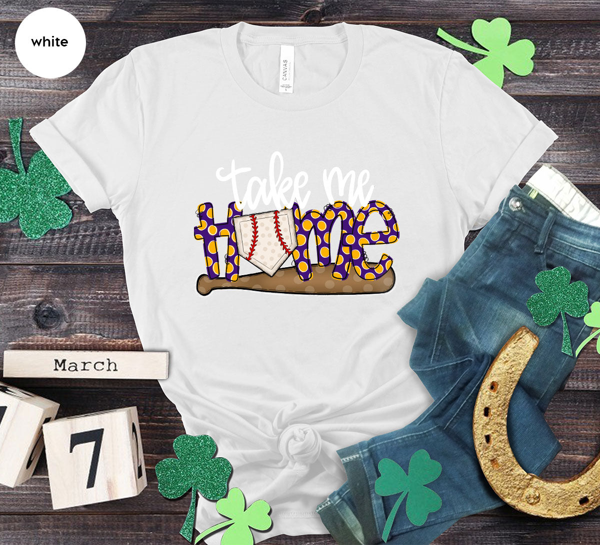 Baseball T-Shirt, Gifts for Her, Mom Outfit, Sister Shirt product image 58